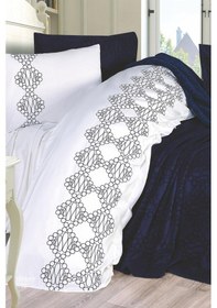 Resim Çeyiz Diyarı Kristina 10 Parça Çeyiz Seti Lacivert Lacivert 