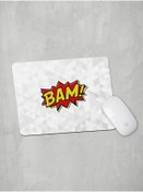 Resim Panorama Ajans Çizgifilm Efekti Bam! Sticker Mouse Pad 
