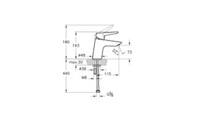 Resim Artema Solid S Lavabo Bataryası 