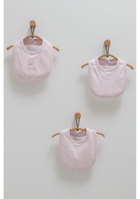 Resim Caramell Pamuk Cute Rabbit 3'lü Mama Önlüğü Crml.onk1490 Lila 