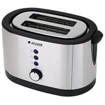 Resim Arçelik K 2461 Inox Ekmek Kızartma Makinesi 