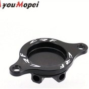 Resim Tongdashop Siyah Honda Crf250 Crf450 Motor Yağı Filtre Kapağı Alüminyum Alaşım 