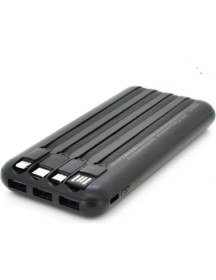 Resim HEPU HP-205 10000 Mah Dijital Göstergeli 4 Girişli Powerbank 