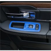 Resim Luenaarry 4 Adet Mavi Araba Iç Cam Kaldırma Döşemesi (Yurt Dışından) 