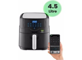 Resim Wiami Air Fryer 4.5 Litre Siyah Akıllı Fritöz 
