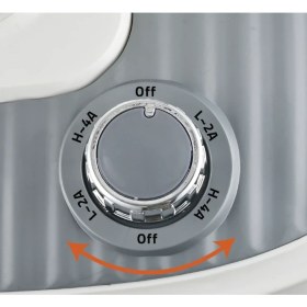 Resim Vantilatör Tipi Seramik Isıtıcı 1200W | Devrilme Korumalı | Hızlı Isınan Güvenli Elektrikli Isıtıcı 