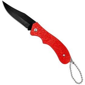 Resim Savex Ejderha Desenli Cep Çakısı Kırmızı (3837) 