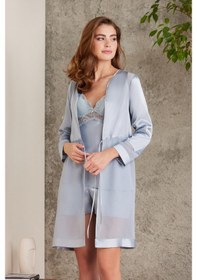 Resim Pierre Cardin Saten Dörtlü Gelin Çeyiz Seti - 7035 001 