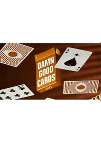 Resim Bicycle Damn Good Cards No 6 Oyun Kağıdı Uspcc Koleksiyonluk Cardistry İskambil Kartları Destesi 