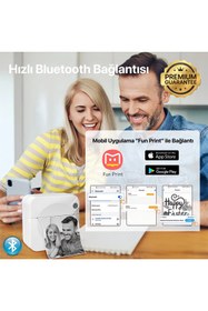 Resim 4 Berry C17 MİNİ PRİNTER Beyaz 