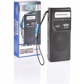 Resim Roxy Rxy-150fm Cep Radyosu - Deprem Çantasına Uygun Taşınabilir Radyo 