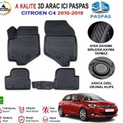Resim Citroen C4 3d Paspas Havuzlu Pro 2010-2018 Arası 