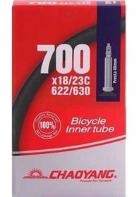 Resim Chaoyang 700x18/23c 622/630 İnce Sibop İç Lastik 