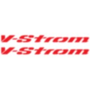 Resim Dark Wind Suzuki V-Strom Orijinal Yazı Sticker Etiket Modeli 