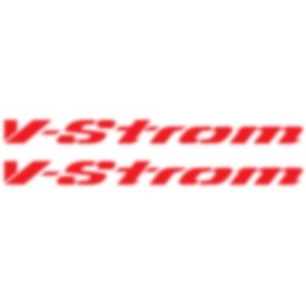 Resim Dark Wind Suzuki V-Strom Orijinal Yazı Sticker Etiket Modeli 
