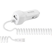 Resim S-Link Swapp SW-C535 1 USB + MİCRO 12/24V 3.1A Kablolu Araç Şarj Cihazı 