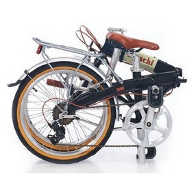 Resim Bianchi New Vintage 20 Jant Katlanır Bisiklet (Siyah Glossy) 