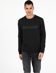 Resim Colin's Regular Fit Erkek Siyah Sweatshirt CL1049893_Q1.V2_BLK 
