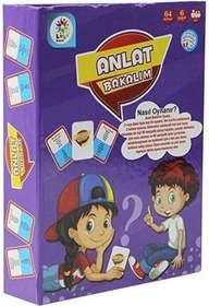 Resim STOREMAX Bakalım 64 Kelime Oyun Seti, Oyun Kartı, Çocuklar için Eğitici Oyun Seti 1184728 