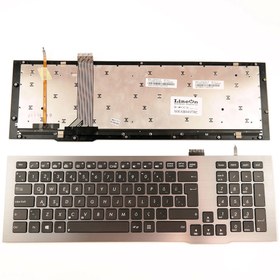 Resim Asus G75VW-RS72 Notebook Klavye Çerçeveli 