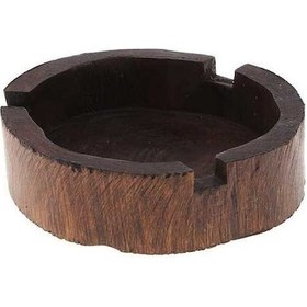 Resim Createtech Yuvarlak Tablası Suntek Retro Neredeyse Küllük Kül Ahşap Ct 