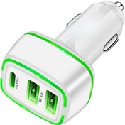 Resim Concord C775 Çift Usb Qc3.0 Girişi Pd 23w Girişi Işıklı Araç Çakm 