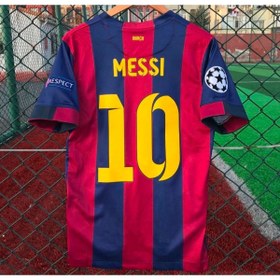 Resim jabuka Barcelona 2015 Şampiyonlar Ligi Finali Lionel Messi Forması 