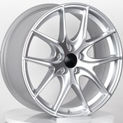 Resim EMR-DY497-10 7.5x17"-5x105 ET35 56.6 Silver Jant (4 Adet) 