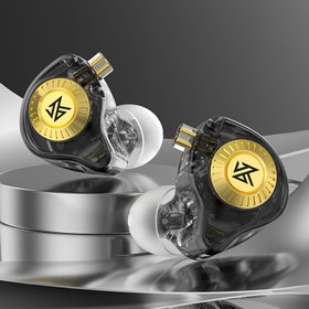 Resim KZ EDX Ultra HiFi Dinamik Kulak İçi Kulaklık DJ Müzik Spor Kulaklıkları Oyun Müziği Kulaklığı 2PIN Değiştirilebilir Kablosu 