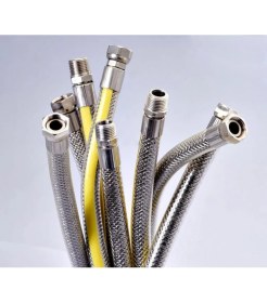 Resim Krglt Ocak Fırın Doğalgaz Bağlantı Fleksi Extra Korumalı Hortum 0.75 Cm 