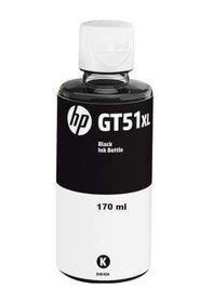 Resim Hp Gt51 Xl 170 Ml Siyah Mürekkep Hp Gt5810 Gt5820 