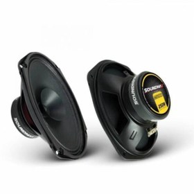 Resim Soundmax Oto Hoparlör 250w Oval Midrange 2 Adet Sx-M69XH 6x9 Oval 250W Maksimum 100W RMS 