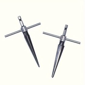 Resim Yüksek Karbon Çelik El Tipi Kama Kesici Seti - Ahşap, Metal ve Plastik için Altı Yuvalı Delme Aleti - Matkap Uyumlu Kenar Kesme Aleti Aksesuarı, Dayanıklı Çelik Yapı, Metal İşleme Aleti|Darbeli Tasarım|Dayanıklı Yapı, Ahşap için Router Bit 