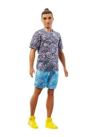 Resim Barbie Fashionistas Yakışıklı Ken Bebekler Hpf80 