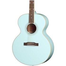 Resim Epiphone J-180 Ls Elektro Akustik Gitar Kerry Green 