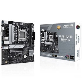 Resim Prime B650M-K AMD B650 AM5 DDR5 6400 DP VGA mATX Anakart 