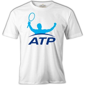 Resim Tenis - ATP Beyaz Erkek Tshirt - Beyaz / XL 