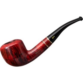 Resim Şahin Kuyruklu Yıldız 196 9mm. Filtreli Ebonit Saplı Pipo 