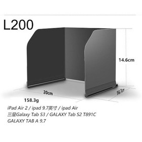 Resim Djı Mavic Pro Uzaktan Kumanda İçin Katlanabilir Tablet Güneş Koruma L200 