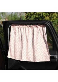 Resim Araba Isı Yalıtımı Karartma Karikatür Pamuk Güneşlik Pembe 