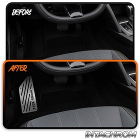 Resim Togg TX10 2023-2026 V1-V2 Uyumlu Krom Ayak Dinlendirme Pedalı 