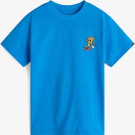 Resim Vans Cheesy Ss Çocuk Mavi T-Shirt 