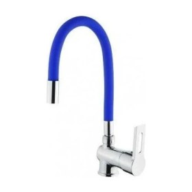 Resim Fantastik Store Esnek Kıvrılabilir Renkli Silikon Oynar Başlıklı Musluk Bataryası Başlığı Kubar ( Lisinya ) 