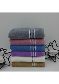 Resim Sertay 40x70 Eko Kare Armül El/yüz Havlusu 6'lı 6 Renk 