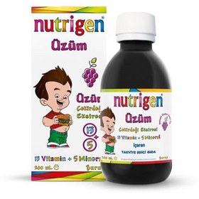 Resim Nutrigen Üzüm Çekirdeği Ekstreli Vitamin Şurubu 200ml 