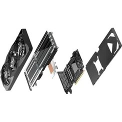 Resim Pny Geforce Rtx 5070 12GB Oc Gddr7 192-BIT, Dlss 4, Ray Tracing, Pcıe 5.0, 1440P/4K Gaming Ekran Kartı - VCG507012TFXPB1-O 