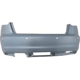 Resim 2009 - 2012 Audi A3 Arka Tampon Gri (Sensör Delikli (Tw) (Oem NO:8P4807303HGRU) 