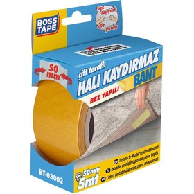 Resim Boss Tape Bosstape Çift Taraflı Halı Sabitleme Bandı 50mm X 5mt 
