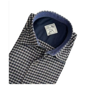 Resim Klasik %100 Cotton Uzun Kollu Terletmeyen Kışlık Flanel Kumaş Çok Renkli Gömlek Regular Kalıp -10503 Çok Renkli 