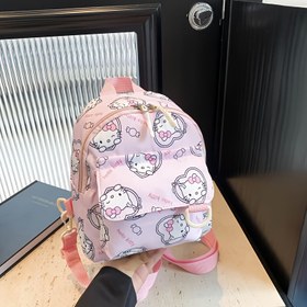 Resim Günlük Kullanım İçin Mükemmel, Hafif ve Mini, Kore Tarzı Unisex Sırt Çantası. 